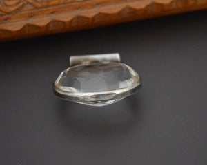 Crystal Quartz Pendant on Sterling Silver Setting