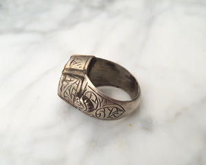 Turkmen Signet Ring - Size 8