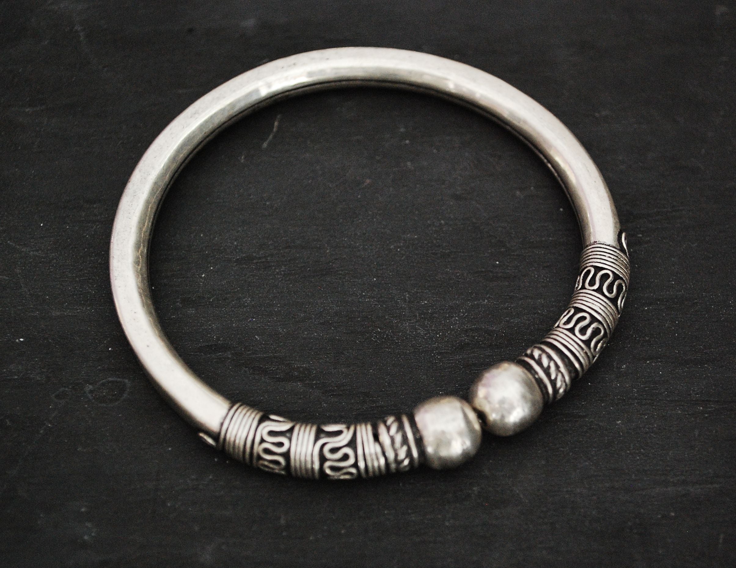 Ethnic Silver Bracelet from India