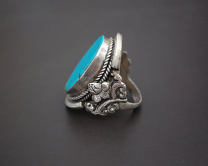 Nepali Turquoise Ring - Size 10.5
