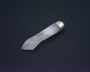 Rosequartz Figa Hand Lucky Charm Amulet
