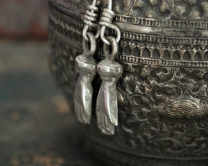 Old Berber Hamsa Earrings