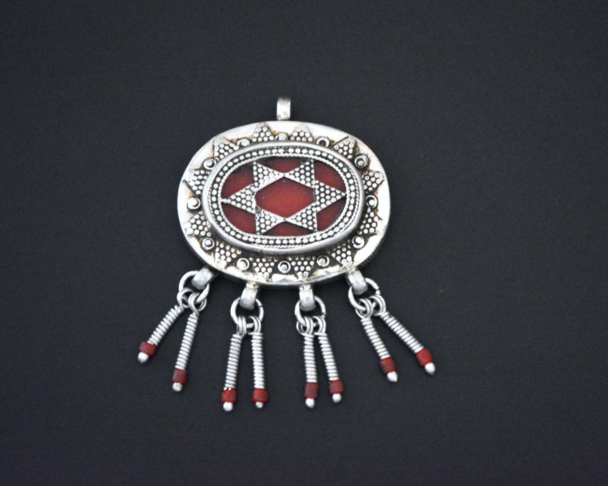 Kazakh Pendant with Dangles