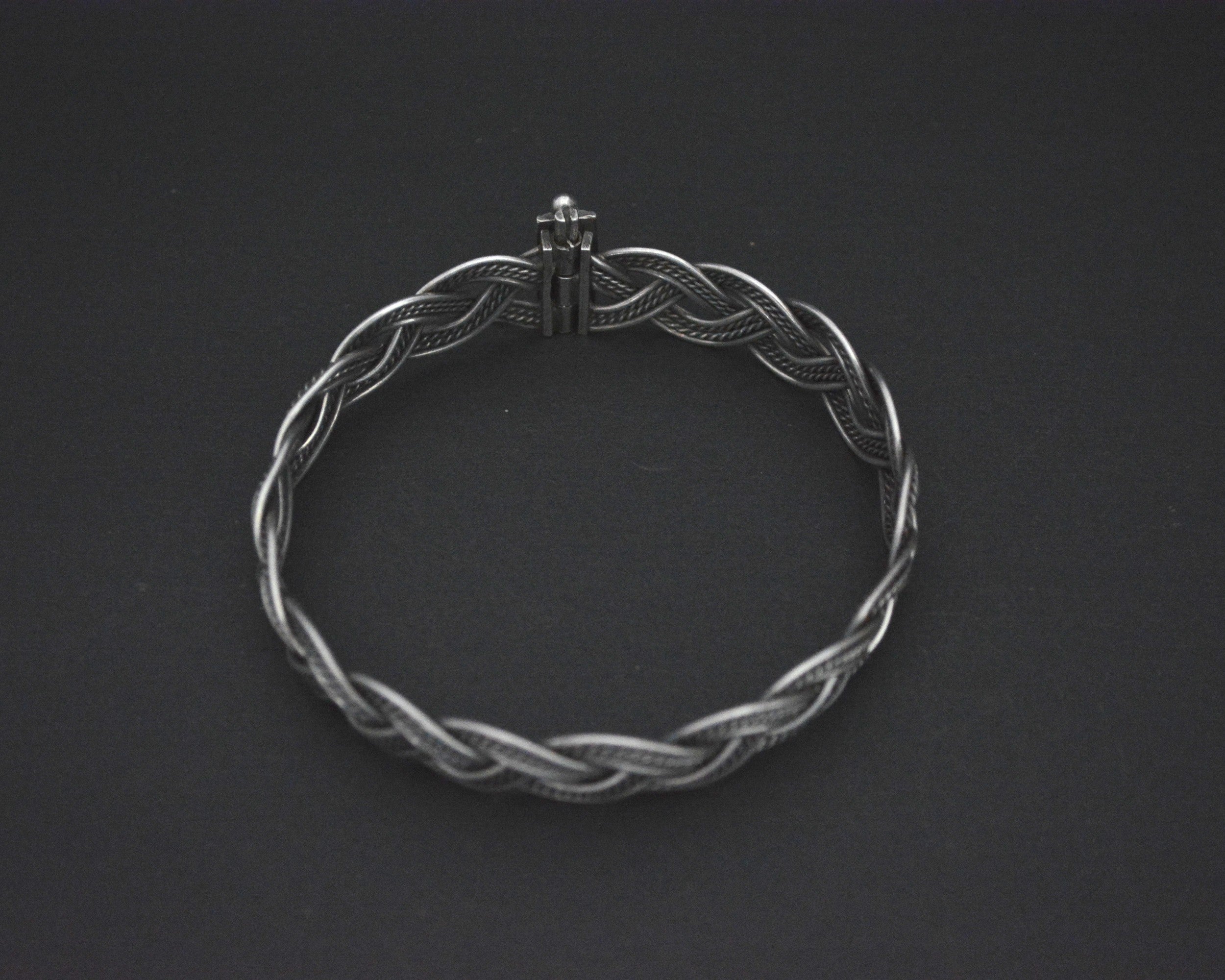 Vintage Hinged Cuff Bracelet from Egypt