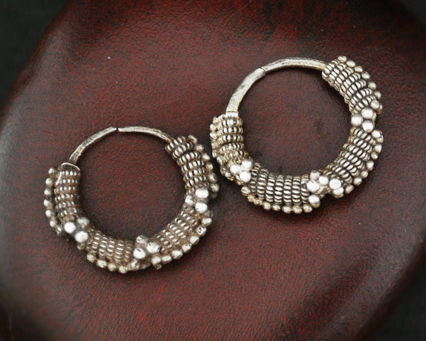 Old Mauritanian Hoop Earrings