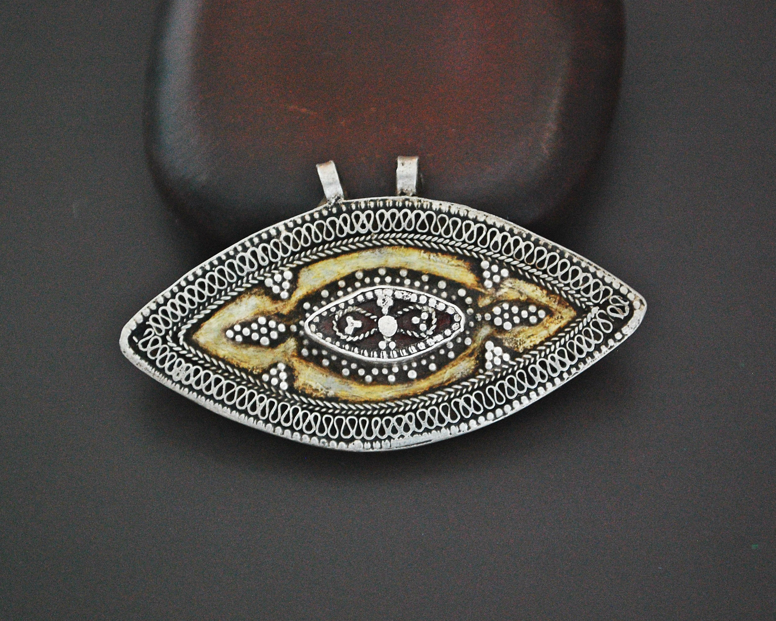 Kazakh Pendant with Gilding