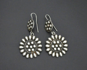 Rajasthani Flower Dangle Earrings