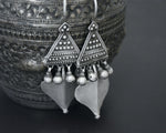 Rajasthani Silver Earrings
