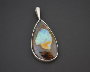 Opal Sterling Silver Pendant