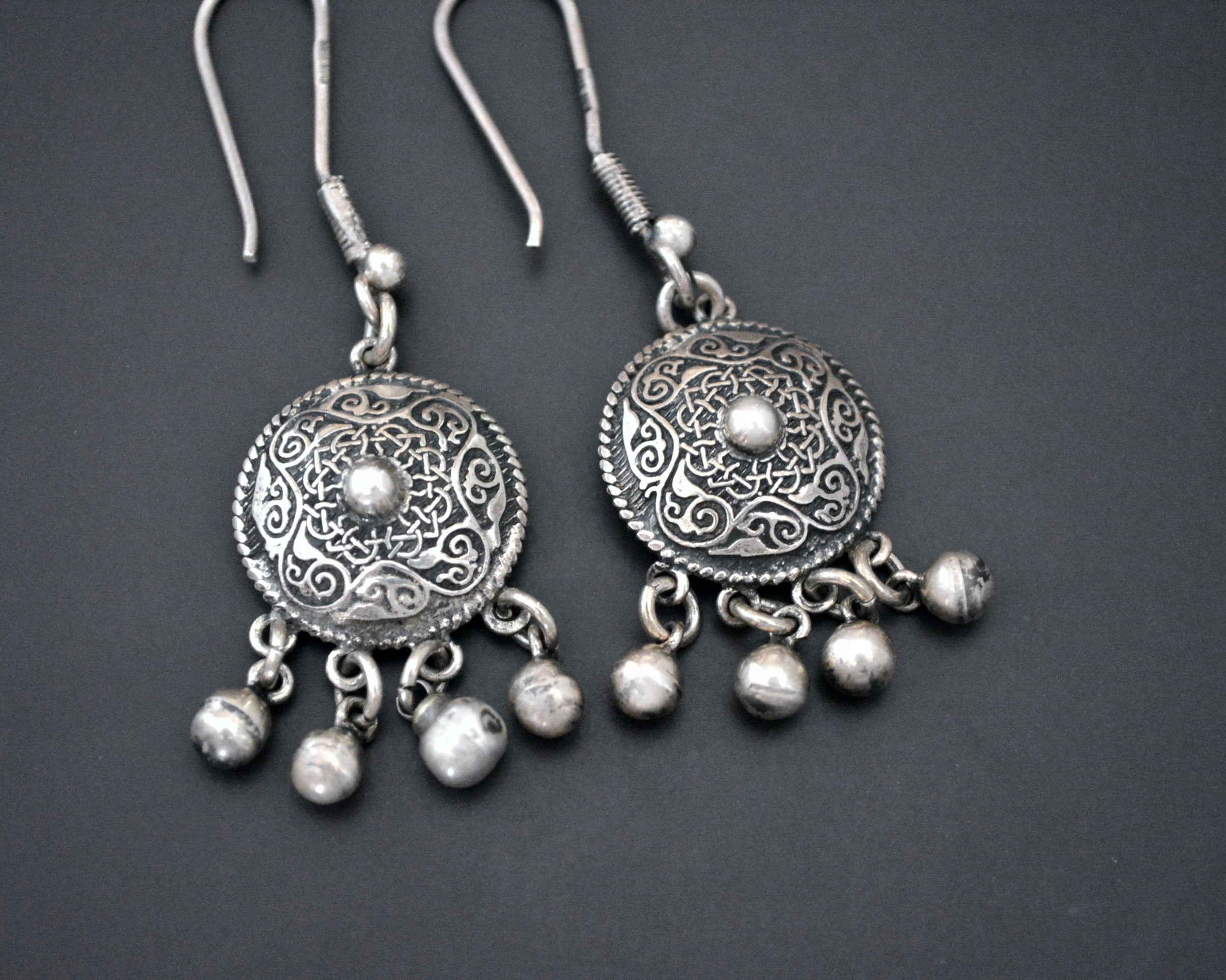 Egyptian Earrings with Bells
