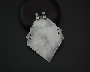 Large Arabic Script Pendant with Double Bale