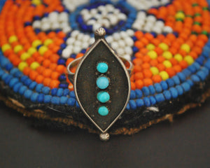 Native American Zuni Turquoise Ring - Size 7