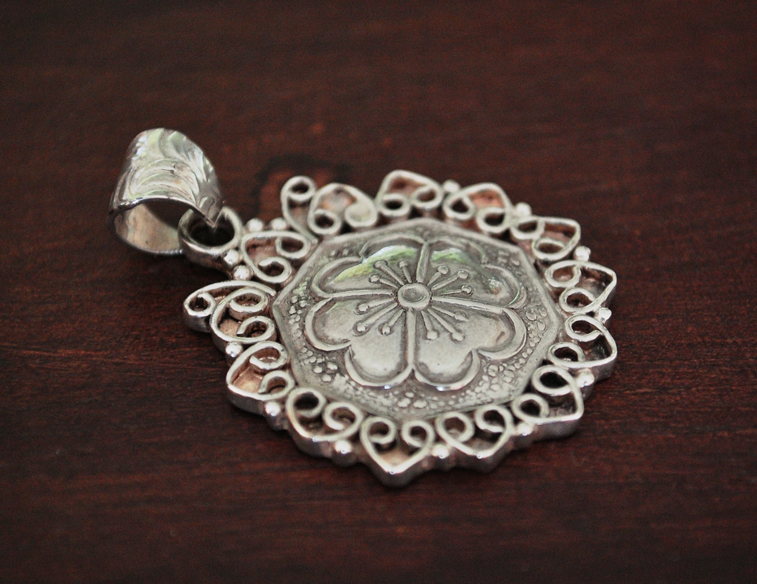 Indian Silver Pendant