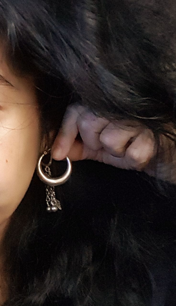 Sterling Silver Hoop Earrings - MEDIUM