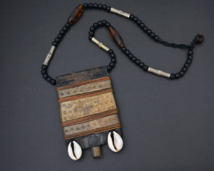 Wodaabe Leather Beaded Necklace