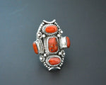 Reserved for L. - Nepali Coral Ring - Size 8