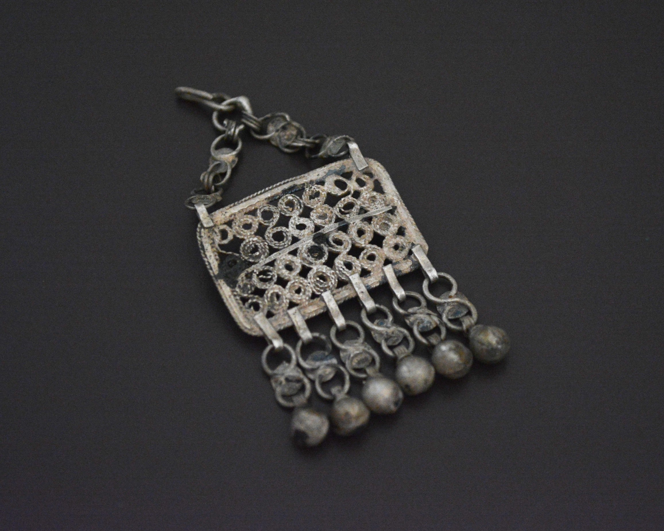 Egyptian Zar Amulet Pendant with Bells