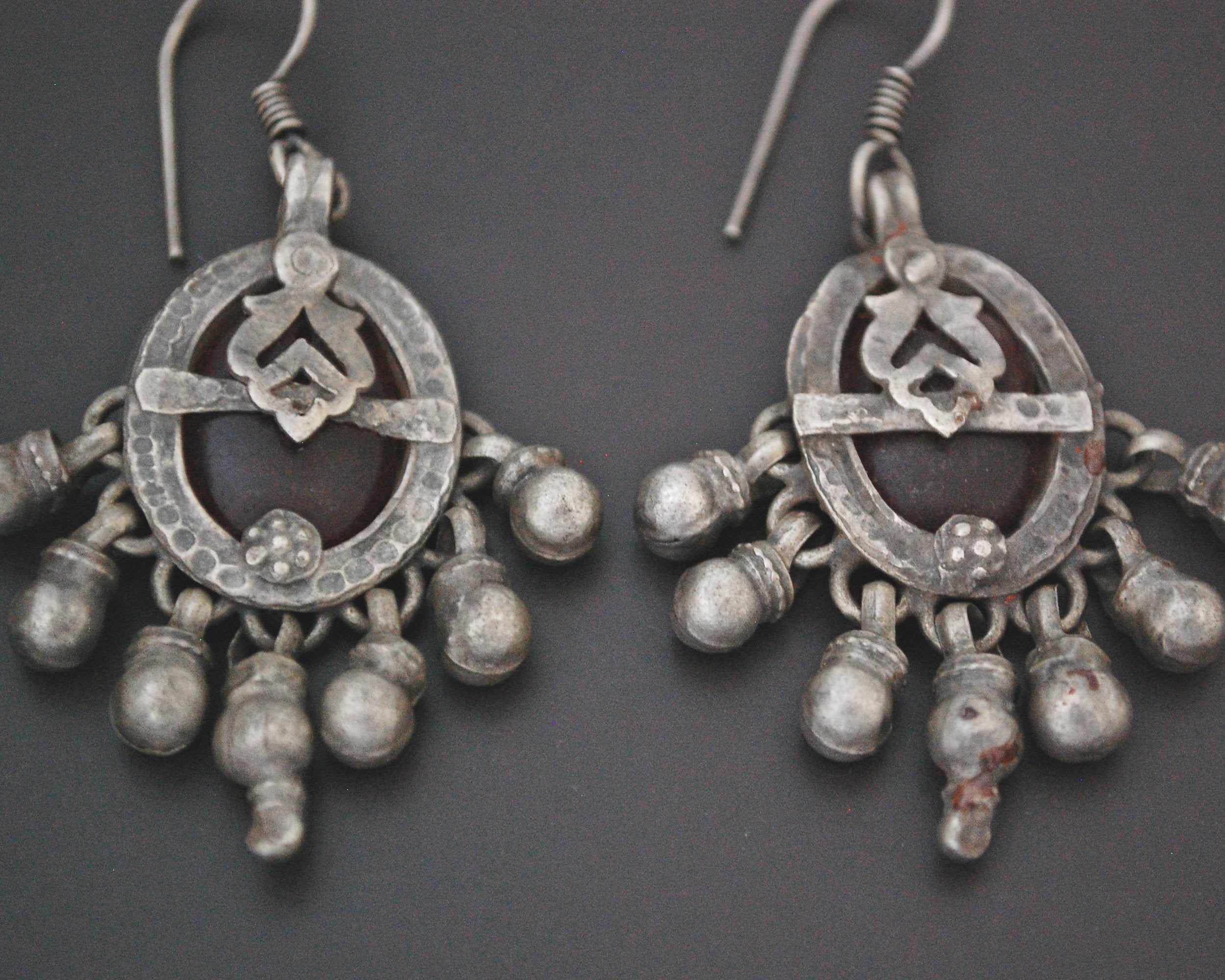 Rajasthani Earrings with Glass