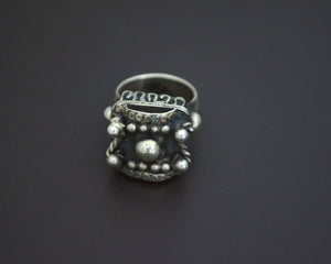 Old Rajasthani Silver Ring - Size 6.5