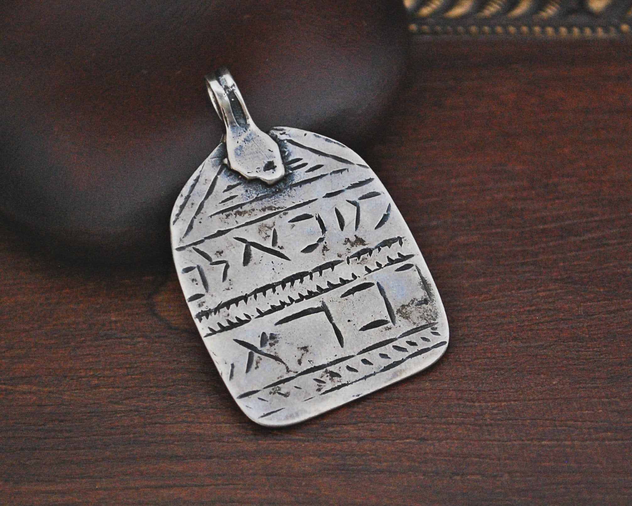 Ethnic Amulet with Hebrew and Aramaic Writing