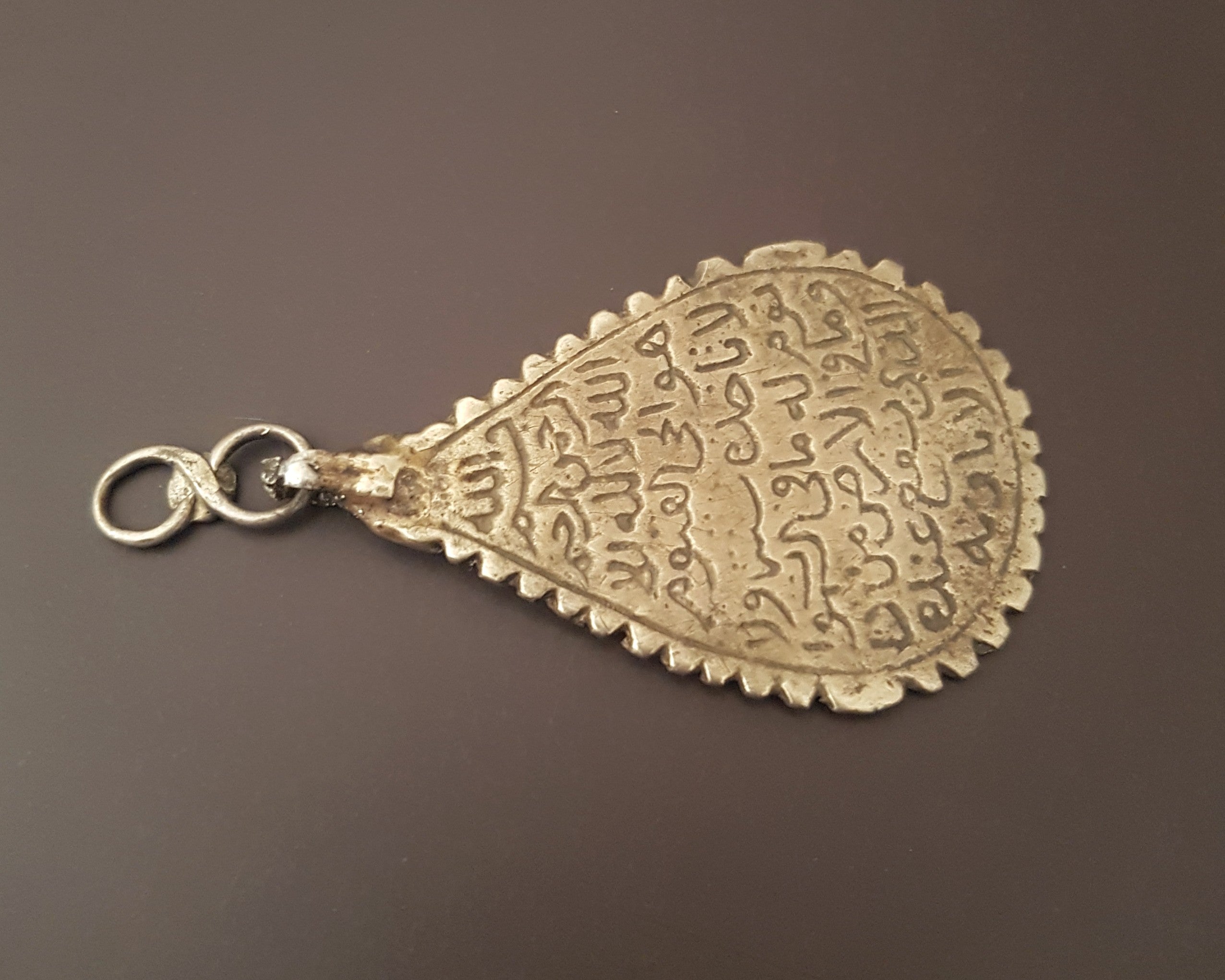 Old Arabic Script Pendant