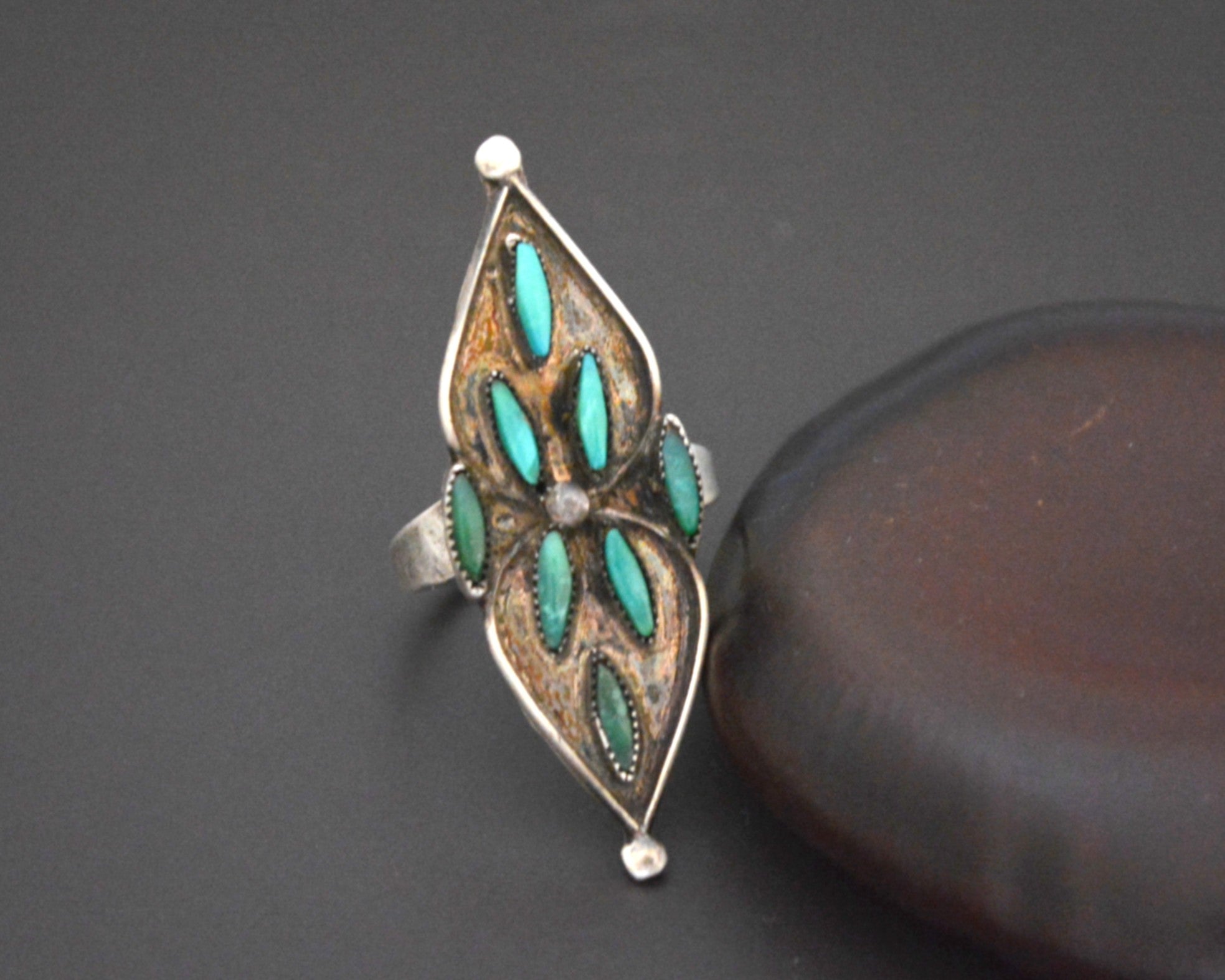 Zuni Petit Point Ring - Size 7