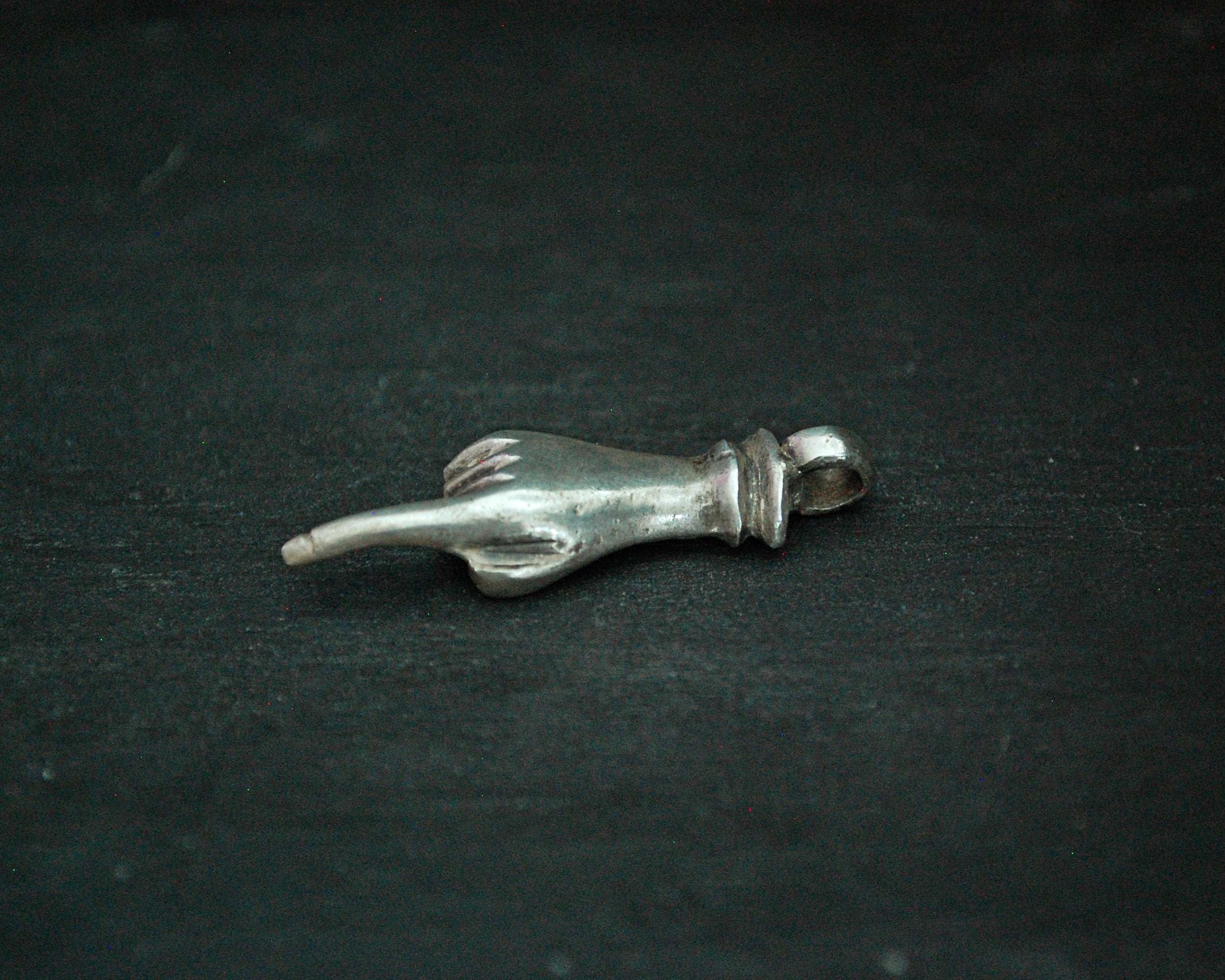 Solid Silver Hand Pendant