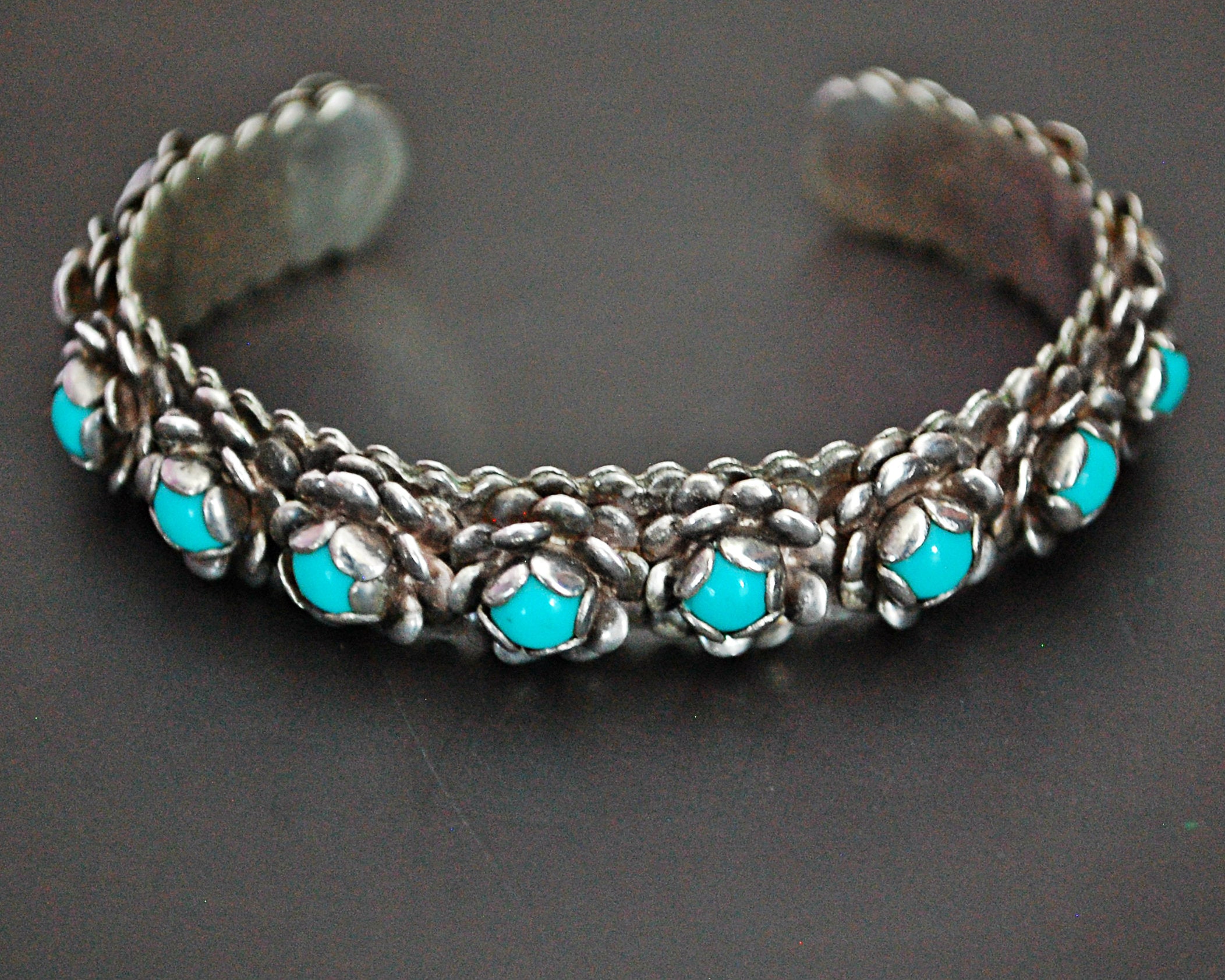 Native American Turquoise Bracelet - SMALL