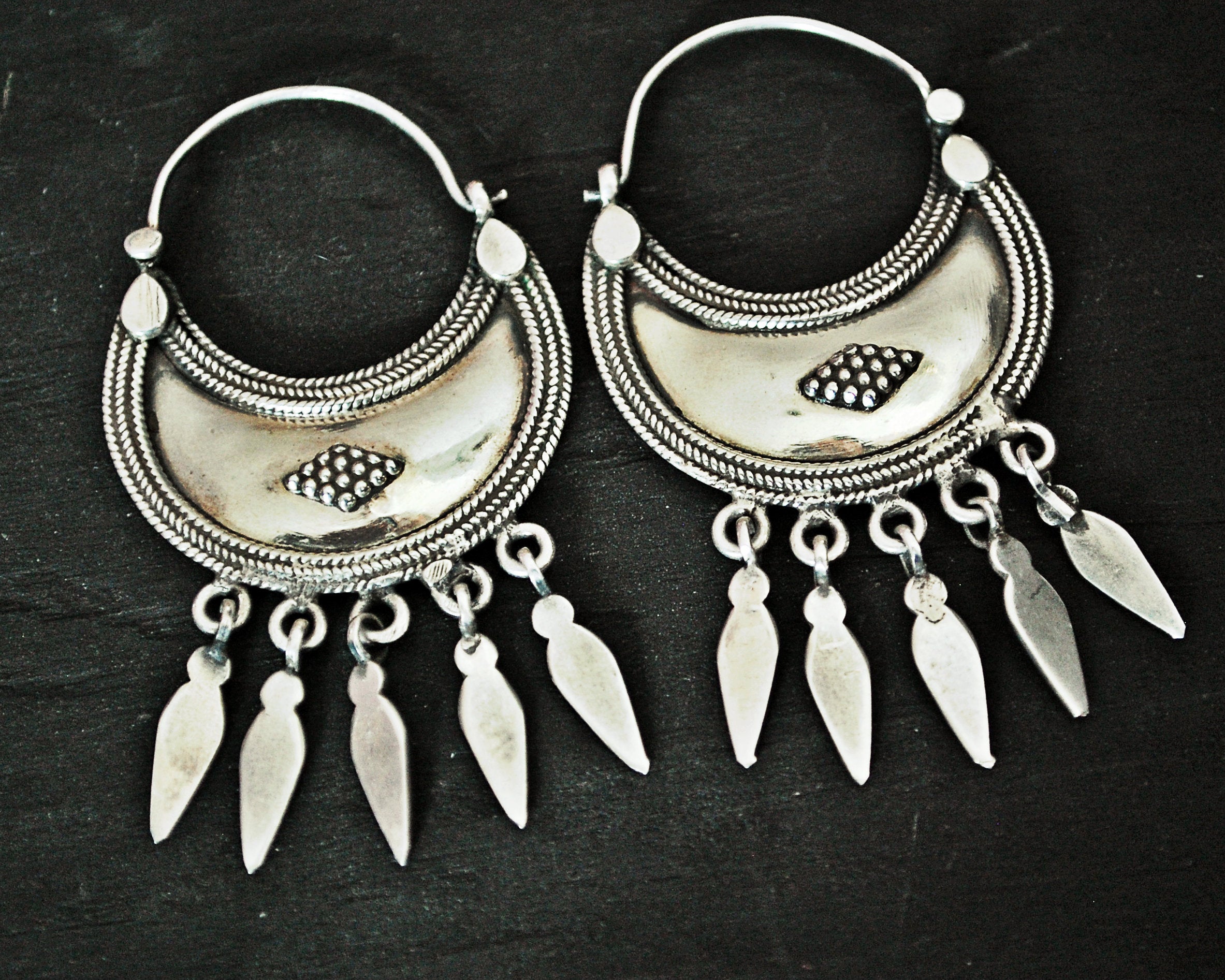 Ethnic Tassel Earrings from India