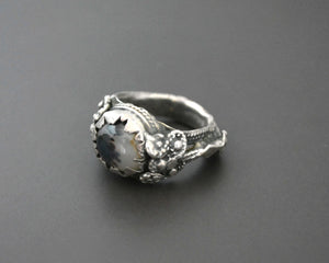 Antique Yemeni Agate Ring - Size 7