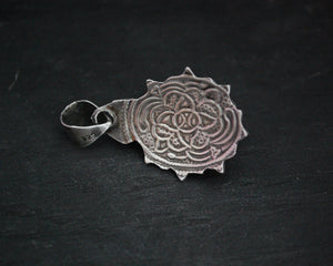 Nepali Turquoise Pendant with Stars
