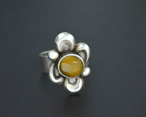Tiger Eye Ring from India - Size 7.5