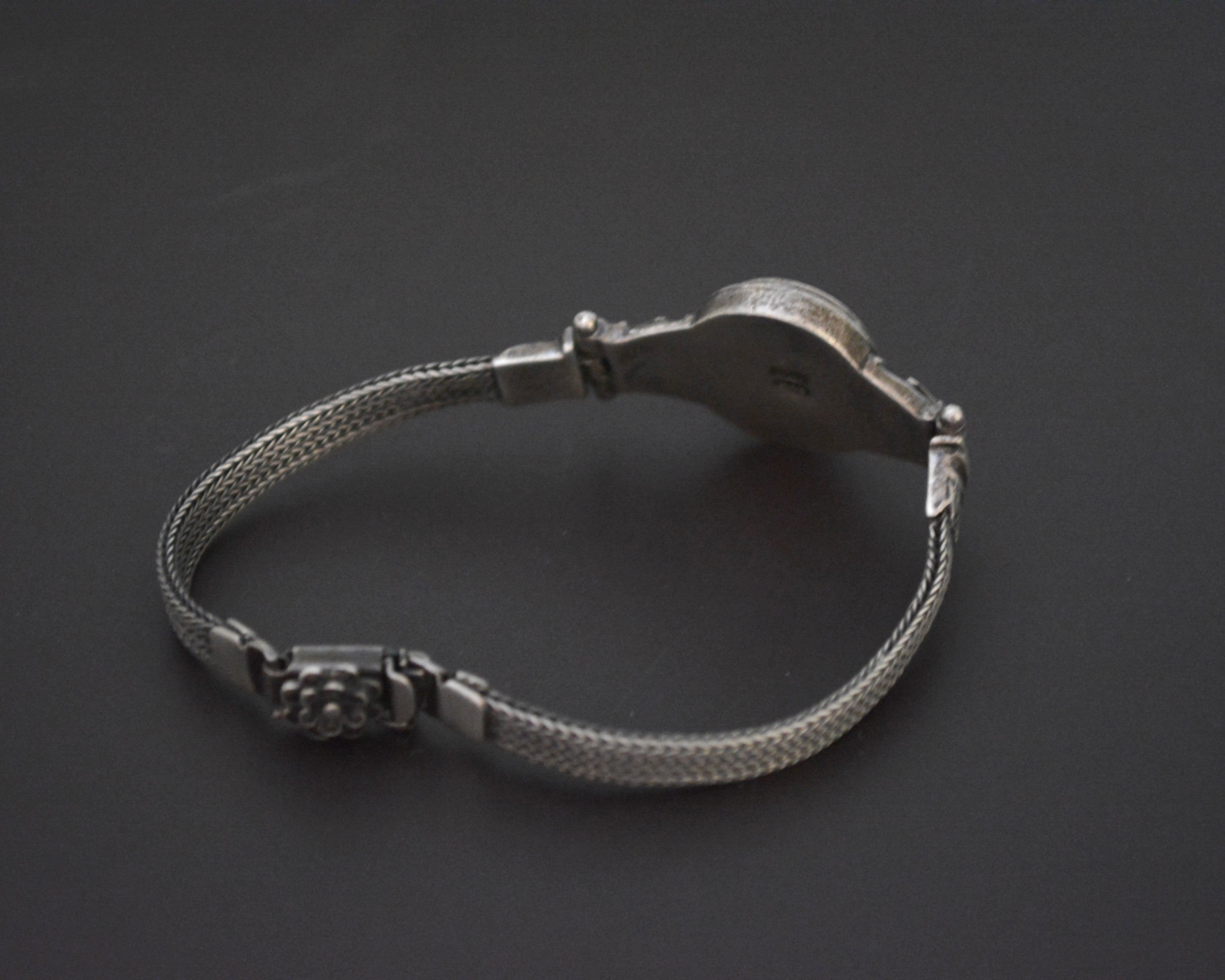 Ethnic Lapis Lazuli Snake Chain Bracelet