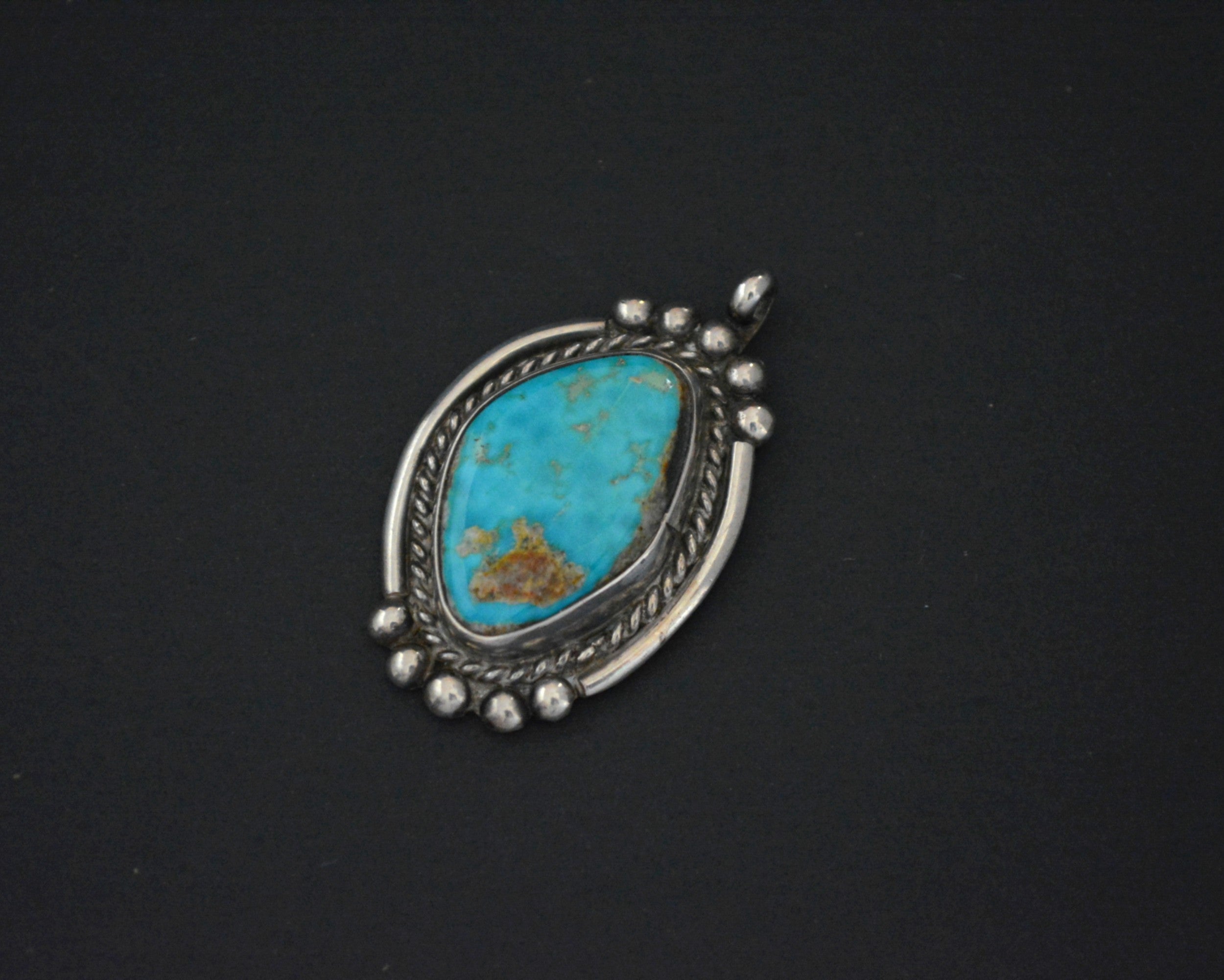 Navajo Turquoise Pendant