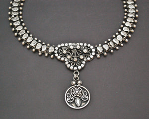 Rajasthani Silver Choker Necklace