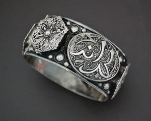 Tunisian Calligraphy Hinged Bracelet