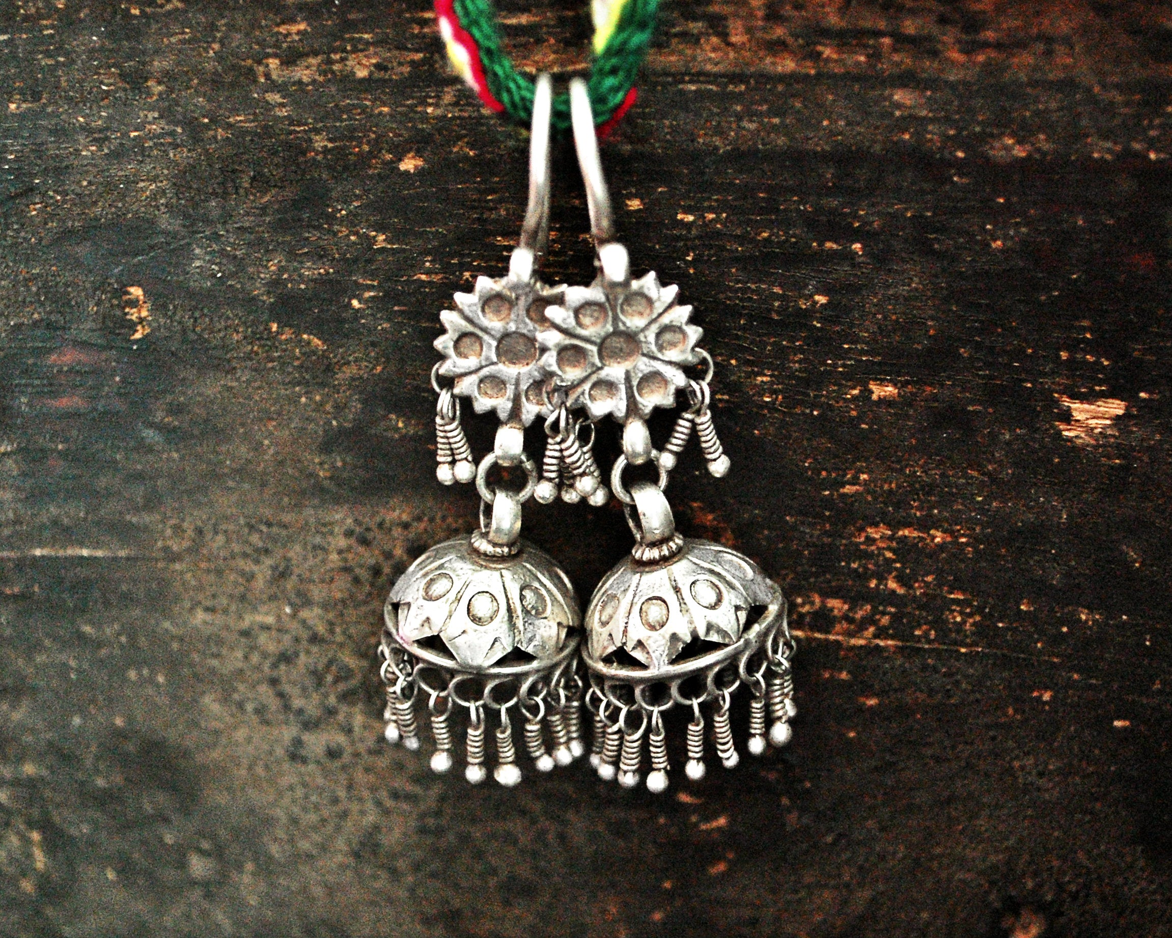 Tribal Kashmiri Jhumka Earrings
