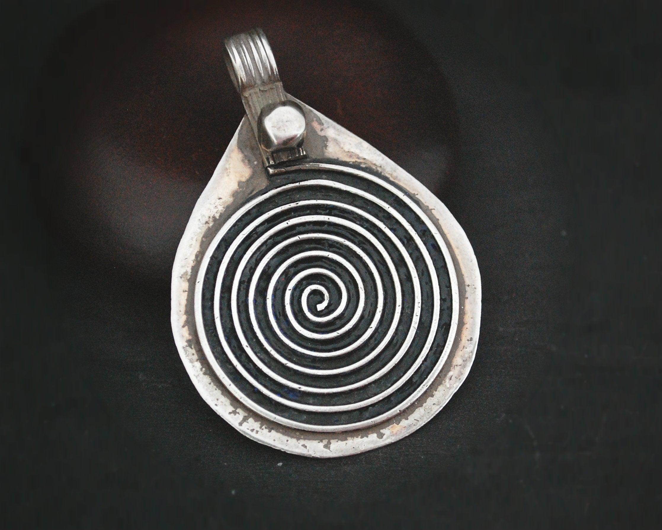 Berber Spiral Pendant from Morocco