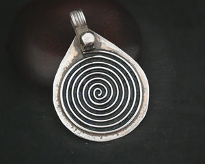 Berber Spiral Pendant from Morocco