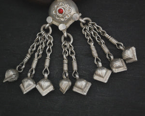 Old Afghani Bell Charm Pendant