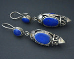 Afghani Lapis Lazuli Dangle Earrings