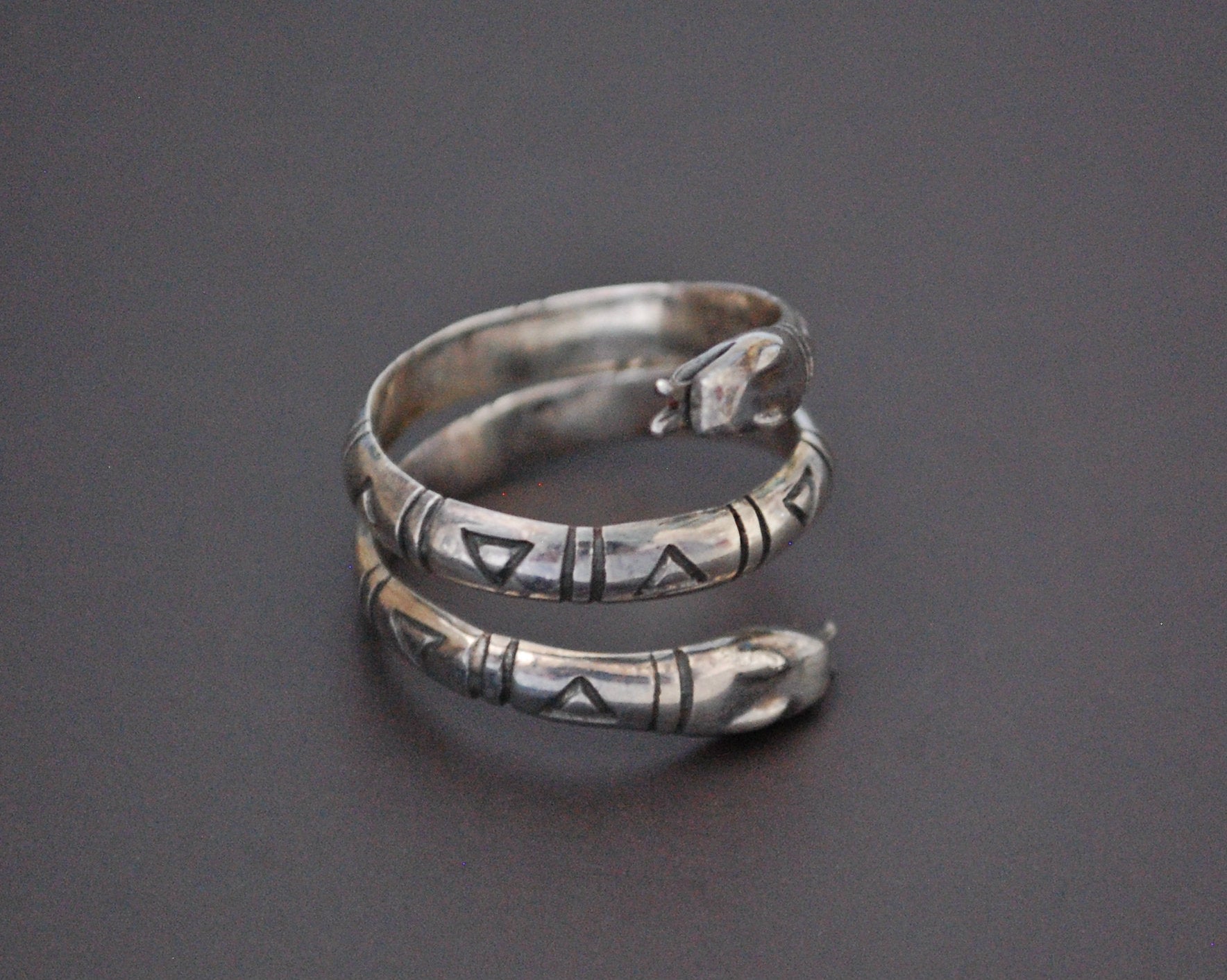 Snake Coil Ring - Size 7