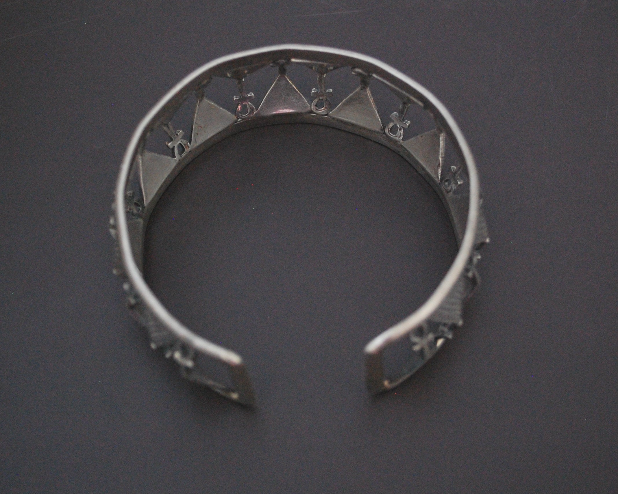 Egyptian Ankh Cuff Bracelet