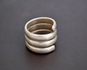 Ethnic Coil Ring from India - Size 7.5
