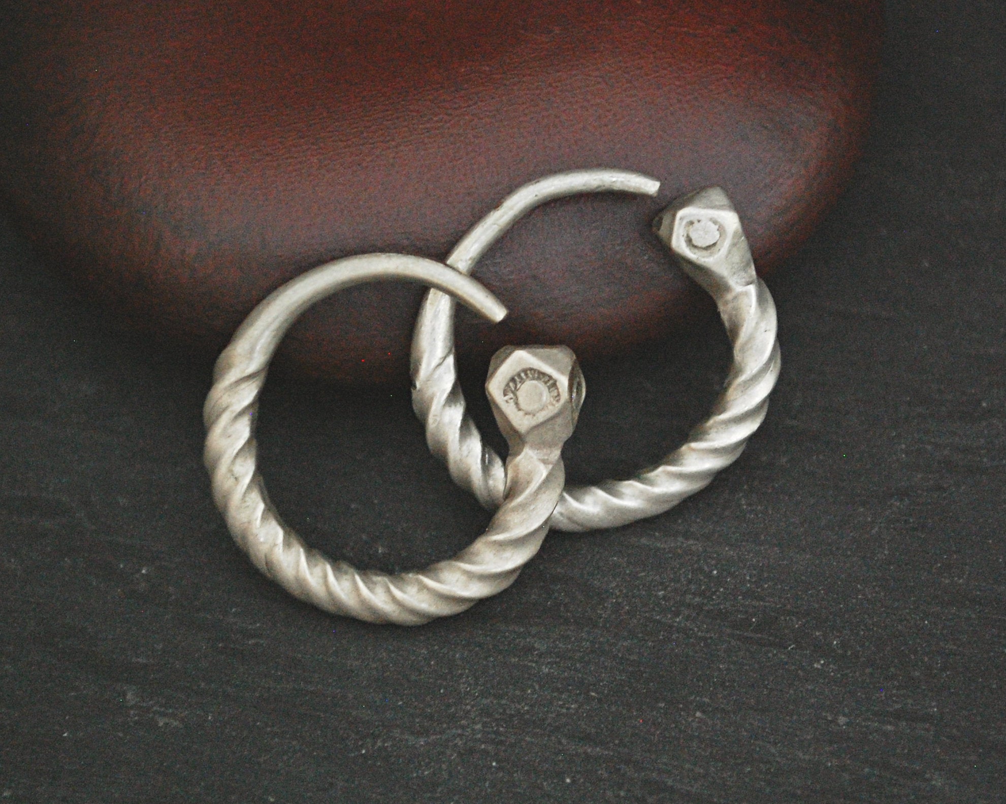 Tuareg Tsabit Hoop Earrings