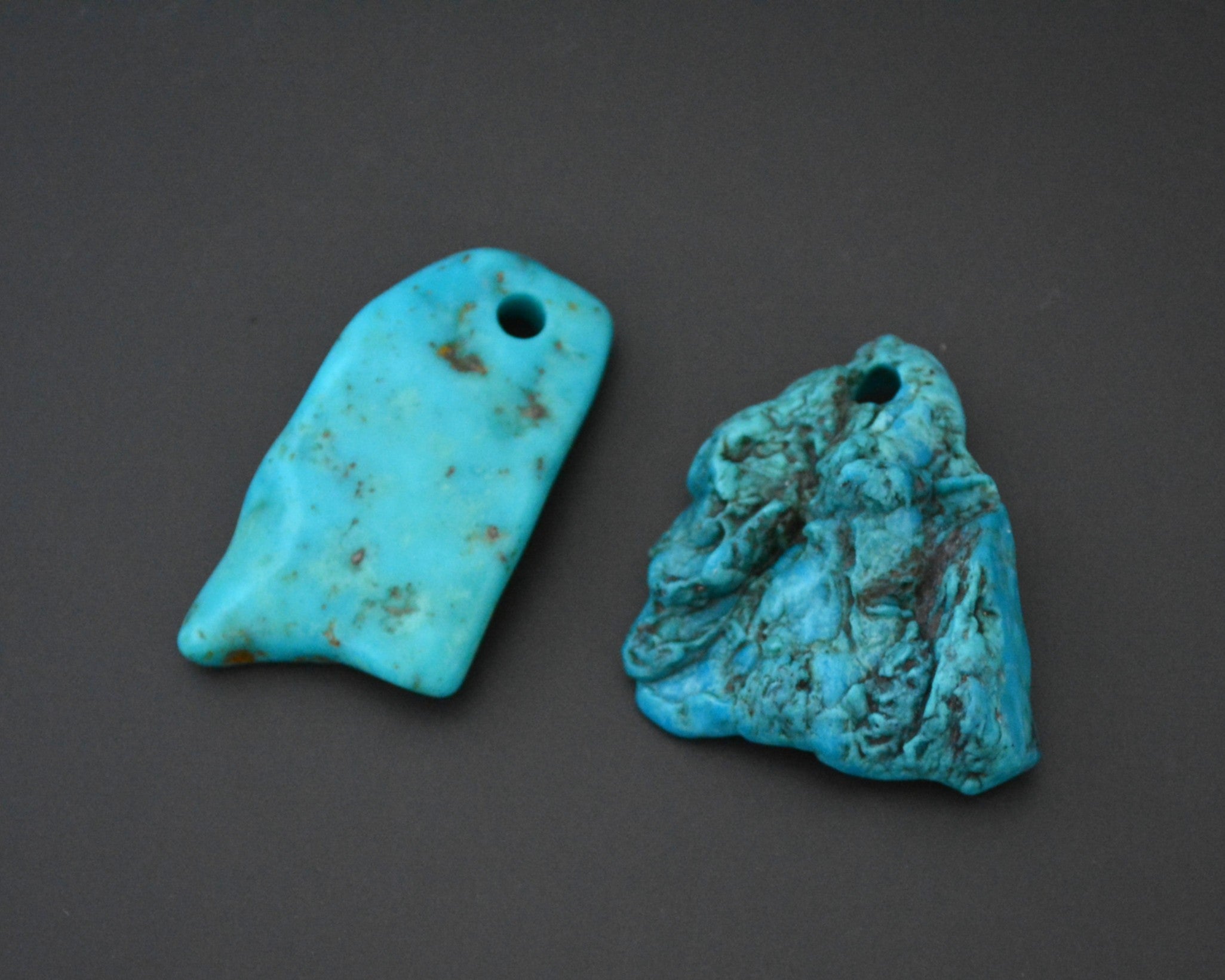 Free Form Arizona Turquoise Nugget Pendant