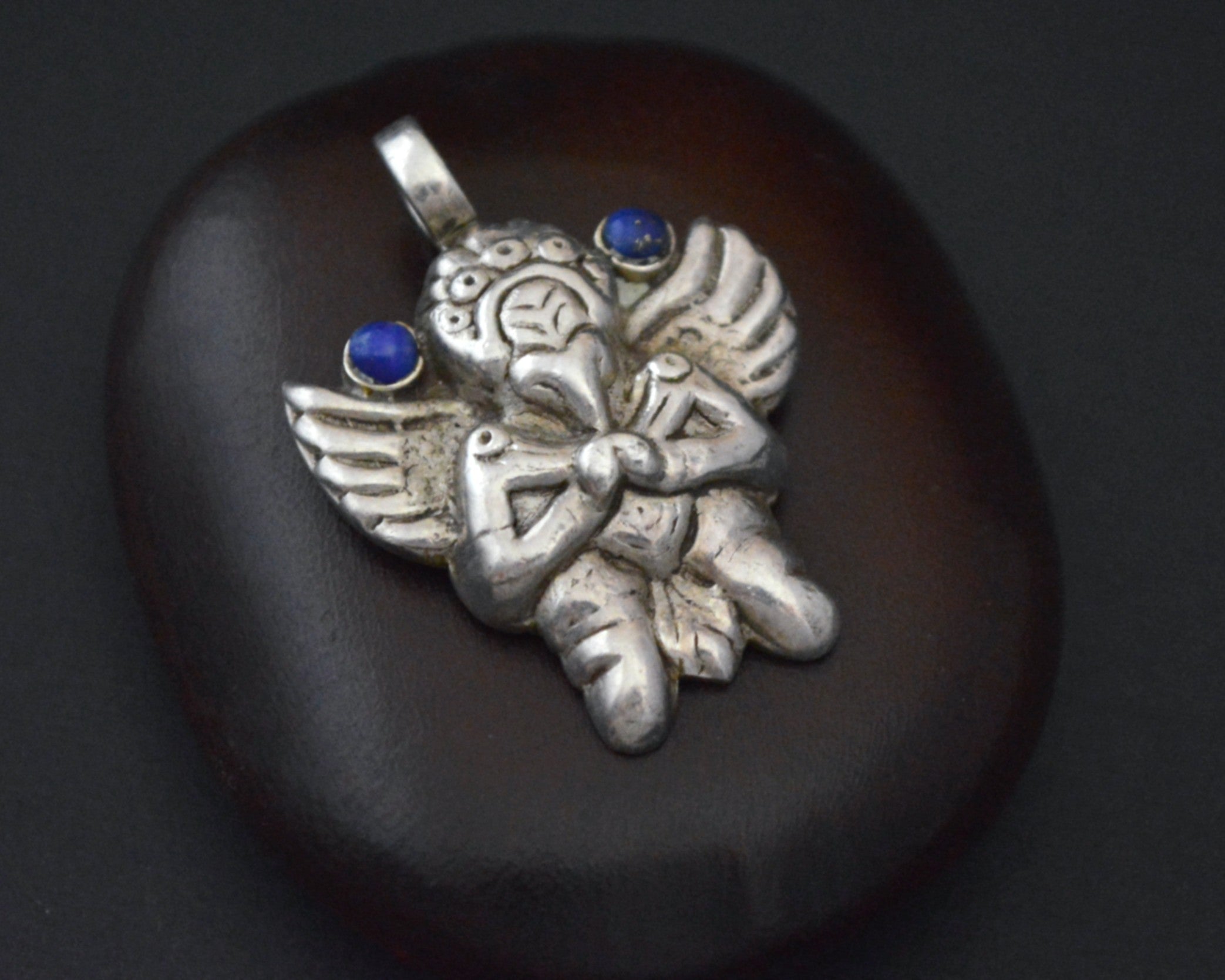 Garuda Lapis Lazuli Pendant