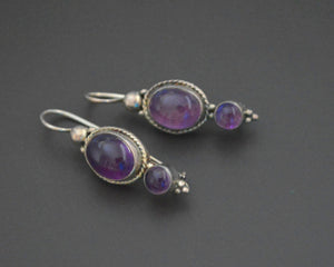 Amethyst Earrings from India