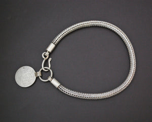 Snake Chain Bracelet with Berber Coin