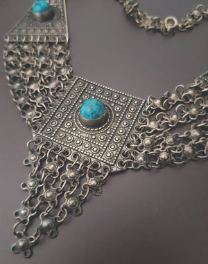 Eilat Stone Choker Necklace from Israel
